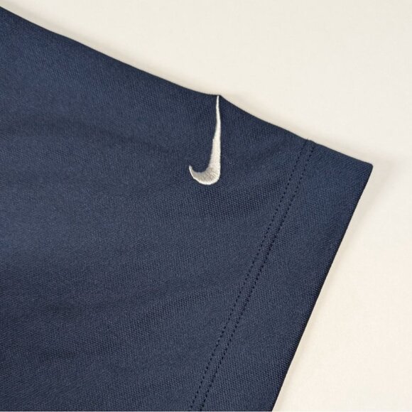 Nike Golf Dri-Fit Navy Blue Polo Shirt Size S Short Sleeve Mens Active Athletic - Picture 6 of 7